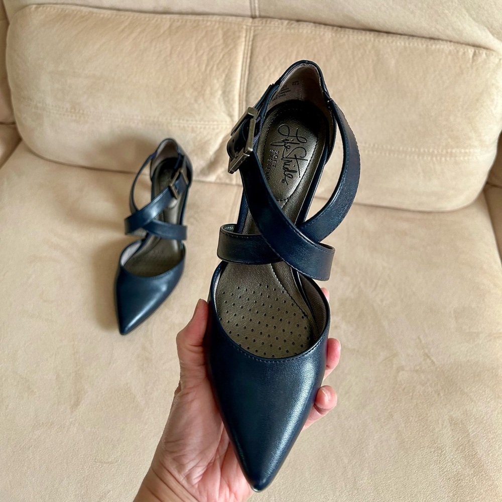 Classy Comfort Dressy, Sexy Strappy Heels with Anti-slip Sole - Picture 12 of 14